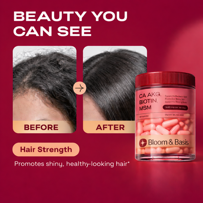 Ca-AKG + MSM + Biotin Capsules