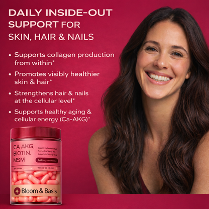 Ca-AKG + MSM + Biotin Capsules